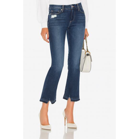 Frame Denim Released Hem Le Crop Mini Bootcut Stretch Jean in Roberts Size 26 - Picture 1 of 9